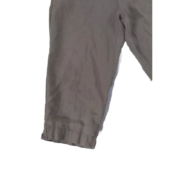 J. Jill, Pure Jill Slim Crops Linen Beige Pants  Women's Petite Medium - Picture 13 of 13